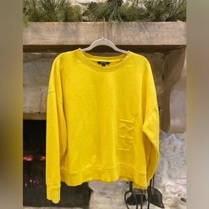 Ralph Lauren Bright Yellow Crewneck sweatshirt women’s plus size XXL